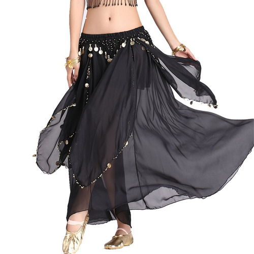 Belly dance costume skirt belly dance bottoms stage performance skirt belly dance practice big swing skirt
