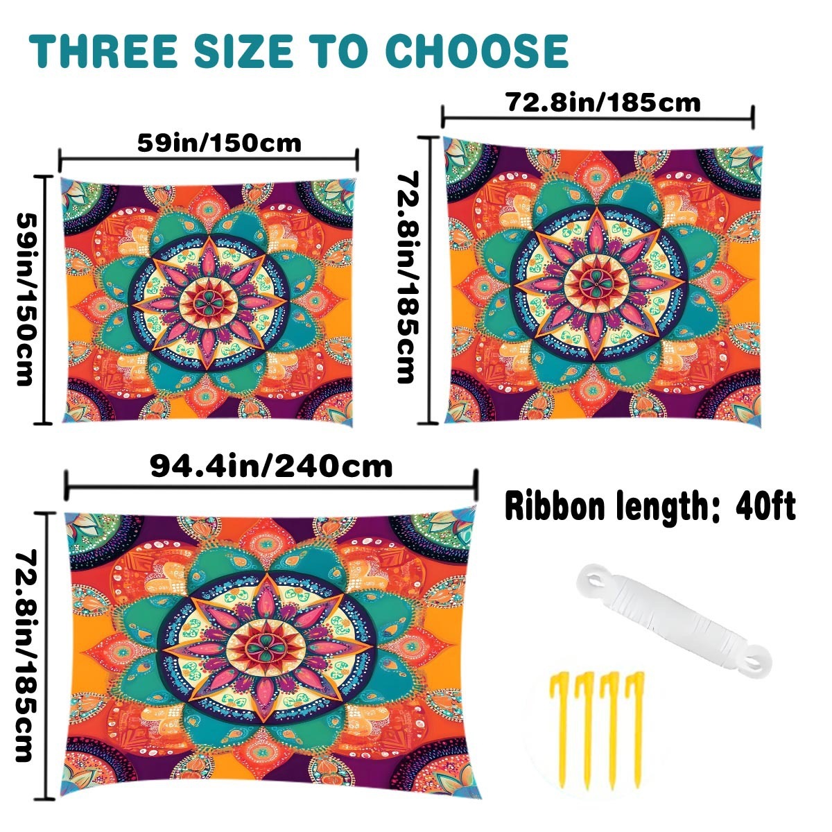 Cross-border camping sunshade tent - camping tarpaulin picnic ground cover. Portable outdoor camping tent