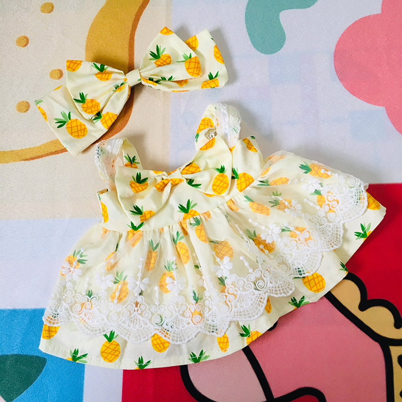 Celebridad en línea ácido hialurónico pato Ropa Accesorios felpa juguete falda pelo banda traje accesorios pequeño pato amarillo muñeca Accesorios