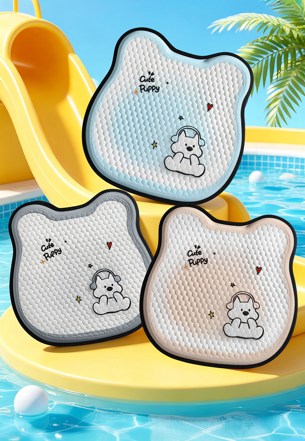 New Honeycomb Gel Cartoon Car Seat Cushion, Suitable for Office Seats, Furniture Seat Cushions, and Universal for All Seasons