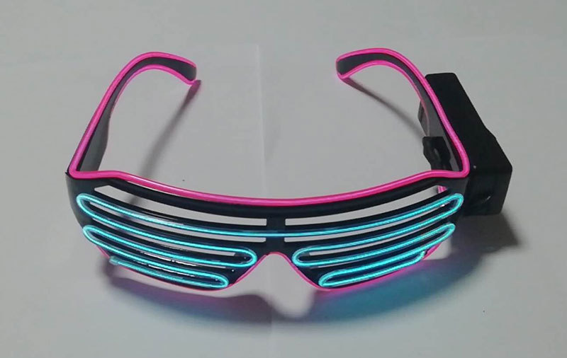 Modelo bicolor: Rosa + azul hielo