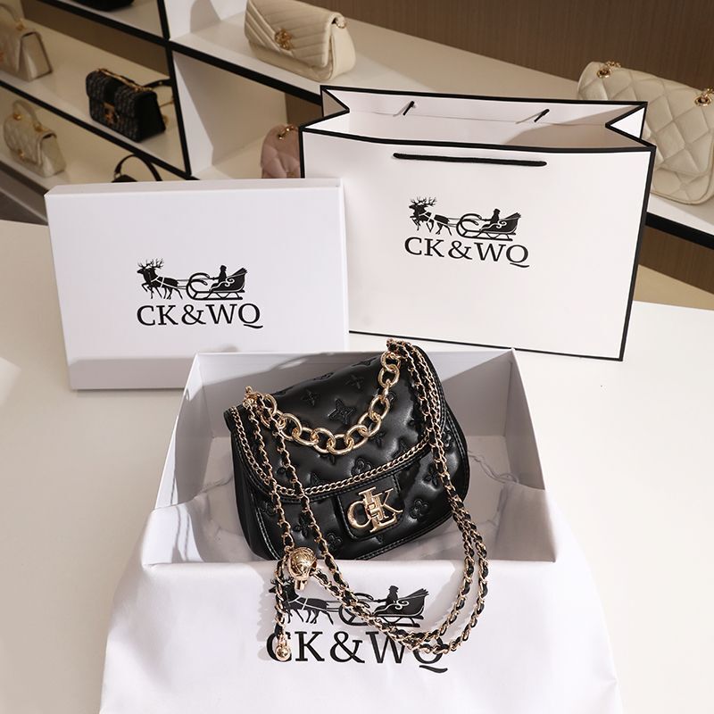 Ck&Wq/2026 Spring and Summer New Product, High-Looking, Exquisite and Versatile, Classic Quilted Chain Shoulder Crossbody Bag for Women Ck&Wq/2026 Spring and Summer New Product, High-Looking, Exquisite and Versatile, Classic Quilted Chain Shoulder Crossbody Bag for Women