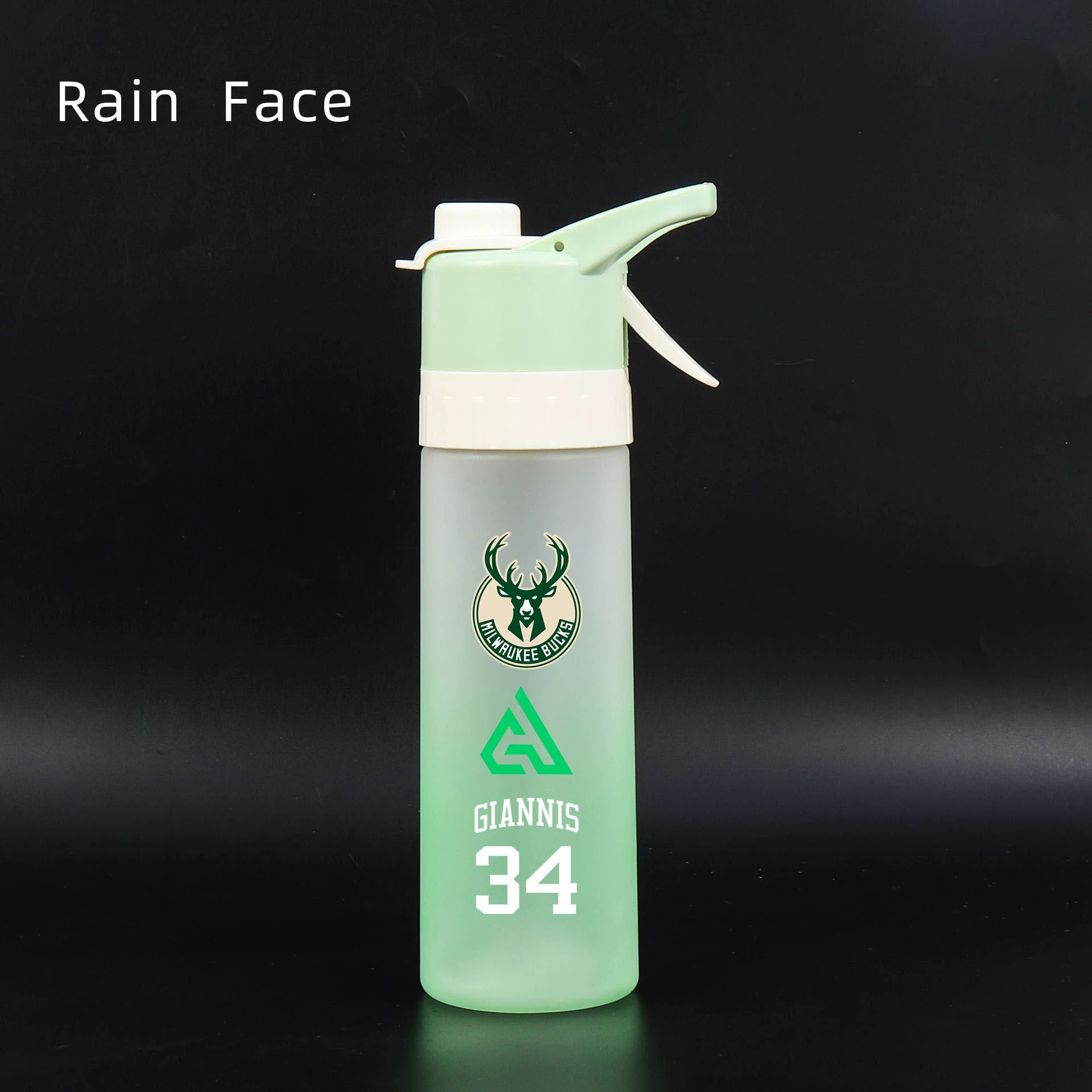 Sports bottle, big capacious basketball high quality spray for men and women