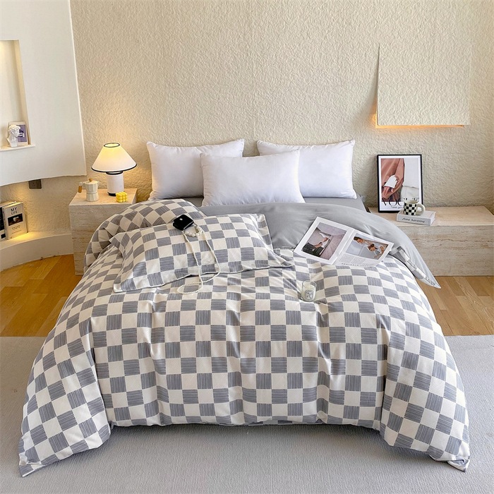 Nueva cubierta de edredón de estilo chino una sola pieza para comprar una sola pieza más gruesa de lana molida otoño invierno calor al por mayor cubierta de edredón de algodón una sola pieza