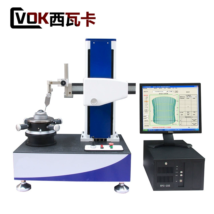 Прибор для измерения круга Детектор круга Цилиндрическая концентрация Тест вертикальности параллельного профиля
