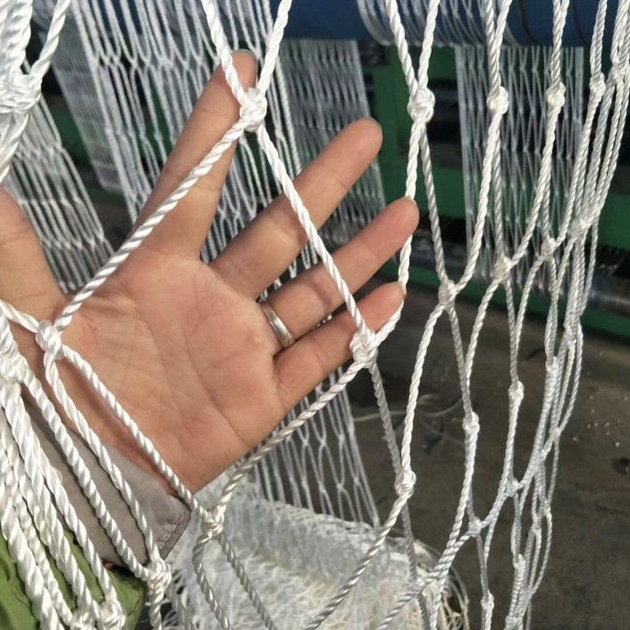 建筑防护网 尼龙封车网集装箱防护网 尼龙挡坠网建筑防坠兜网