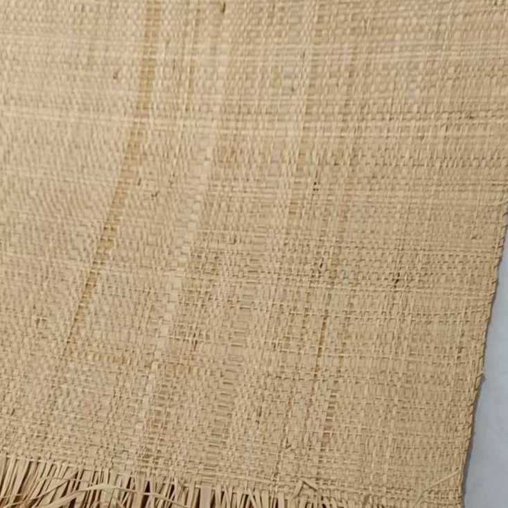 Натуральный коврик из рафии, коврик из рафии, вязаная вручную ткань из травы, настенная ткань, женская сумка, ткань, абажур, подушка для сиденья, образец