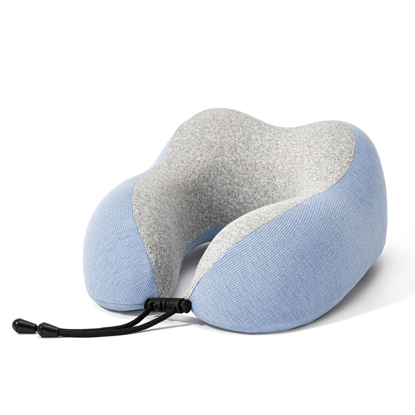 Verano helado sensación fría protección de cuello almohada en forma de U portátil almacenable memoria almohada de cuello de algodón almohada de avión almohada al por mayor existencias