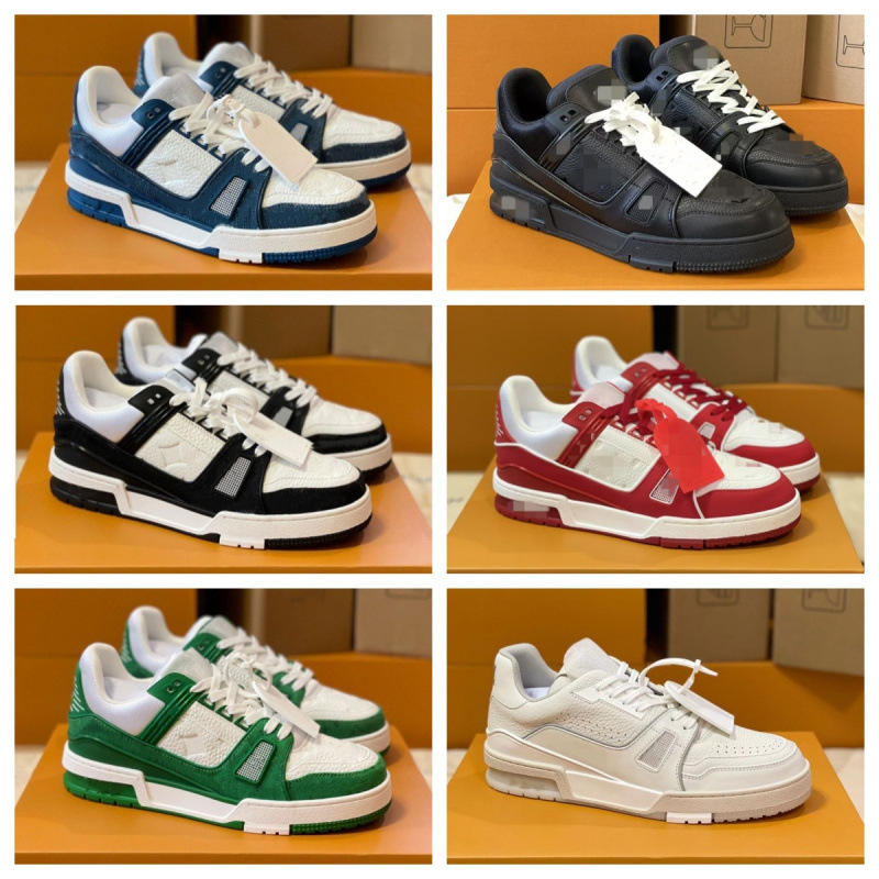 高版本trainer驴家男女运动鞋休闲情侣板鞋高奢休闲鞋牛皮老爹鞋