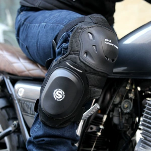 Star Rider motosiklet yol yarışı diz qoruyucusu, sürüşmə əleyhinə dizlik SKR-902