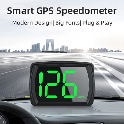 [Cross-border] New Car HUD Head-up Display Universal GPS Speed Meter HUD Cross-border Exclusive