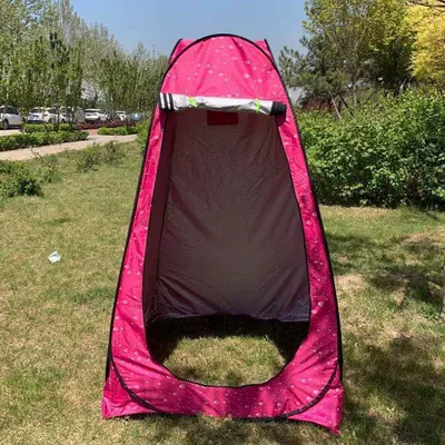 Home Changing Swimming Cover | Avtomobil dam çadırları - oxford-cloth-red-water-drop-two-windows-storage-bag-clothesline-single-small-size-special-offer-limited-to-2-pieces