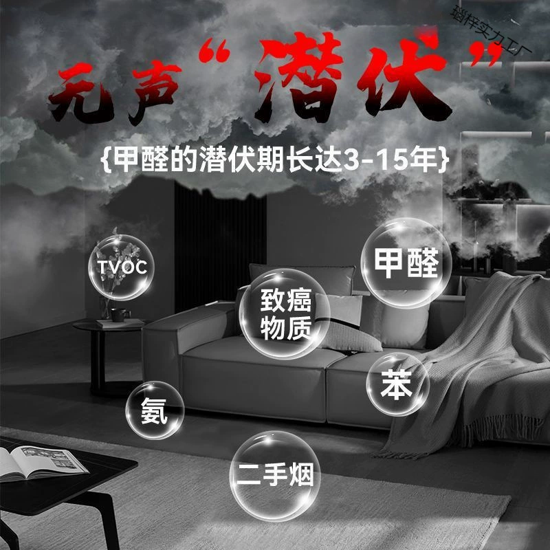 New air purifier for formaldehyde removal, office and home deodorization, ozone generation