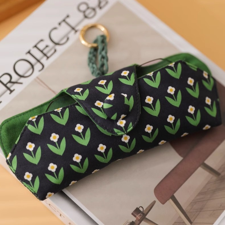 bolsa de gafas de alto valor facial contiene cubierta protectora portátil gafas de sol universales gafas de sol caja de gafas de tela espejo miopía