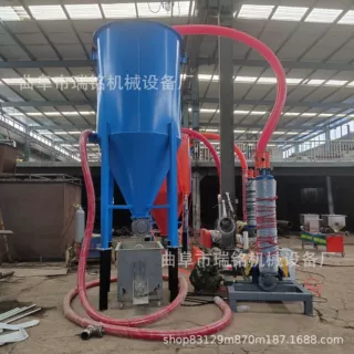 碳黑粉吨包装车气力输送机TGFF电厂锅炉灰平板车厢吸灰机 瑞铭