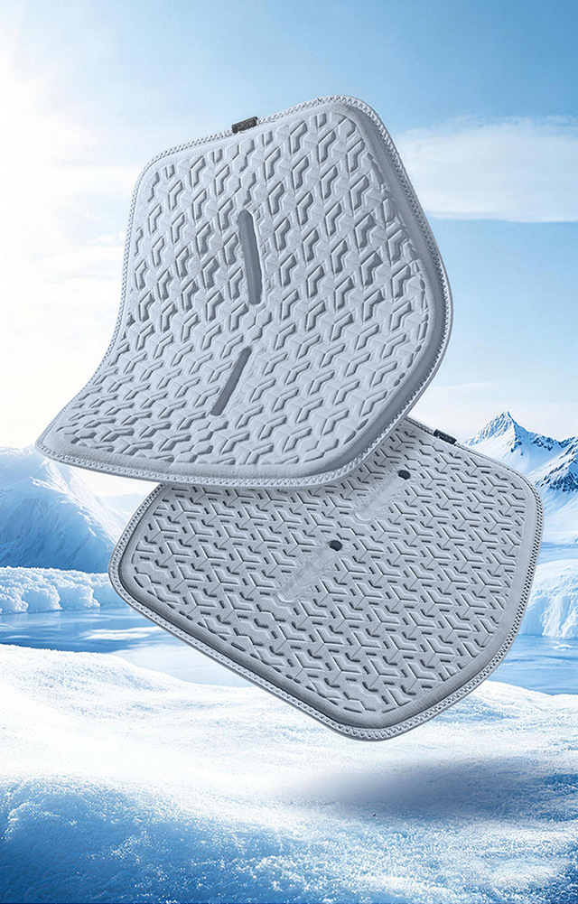 New Summer Cooling Pad, Ice Silk Gel Seat Cushion, Car Seat Cushion, Universal for All Seasons, Honeycomb Office Cooling Pad