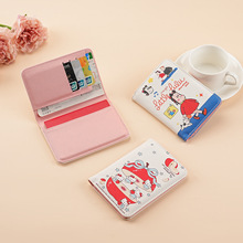 护照包超薄多功能护照包卡通女新款钱包机票夹护照证件皮夹收纳包