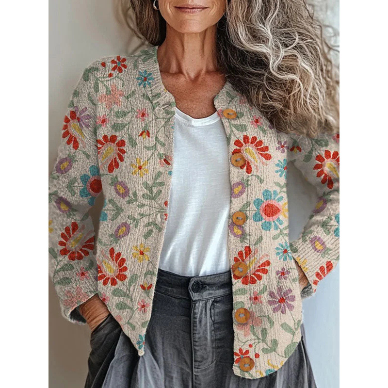 欧美跨境Mardi卫衣刺绣休闲百搭复古开衫时尚百搭短袖女装休闲风|undefined