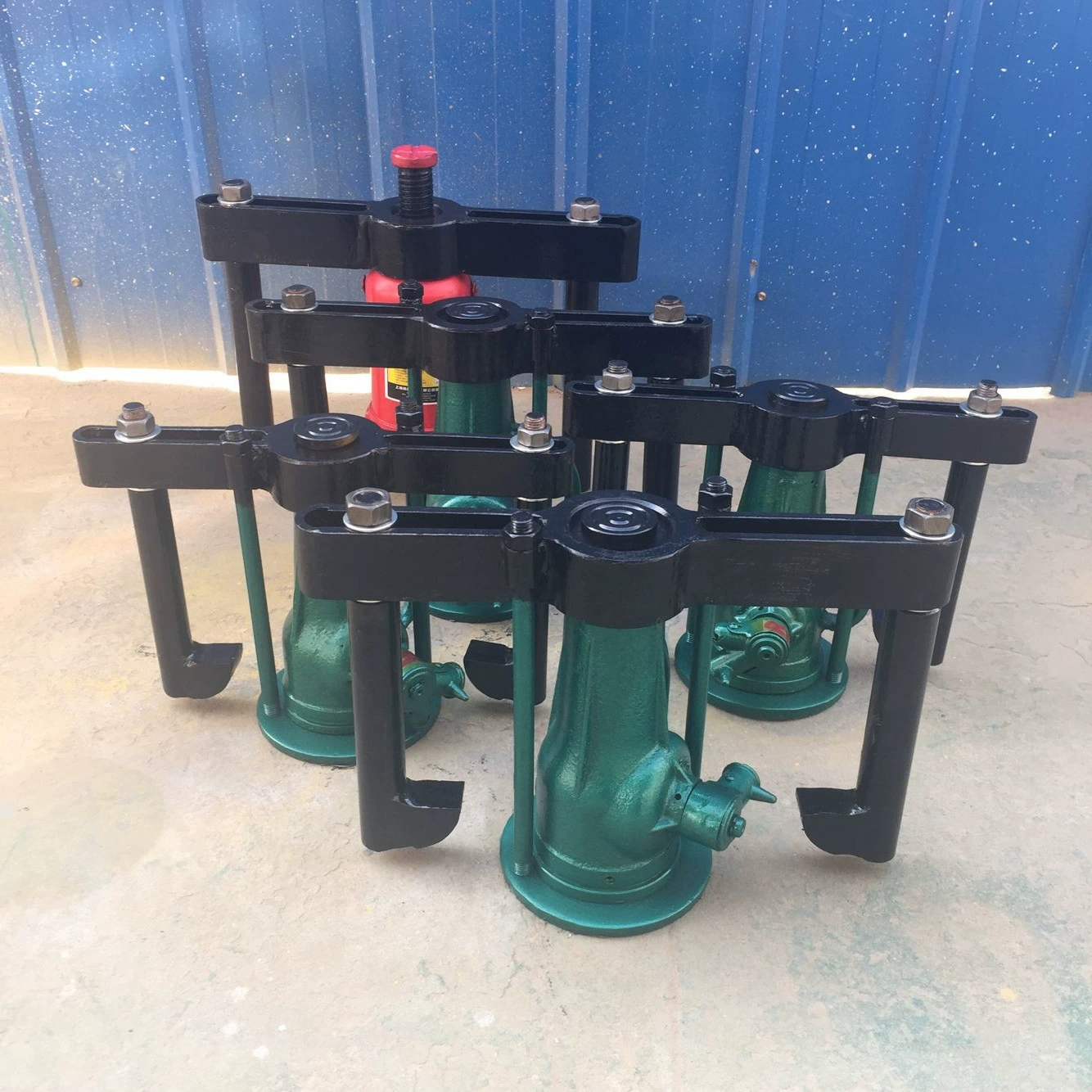 QL spiral three-claw puller, mechanical jacking machine, bearing scraper to remove pulley, puller