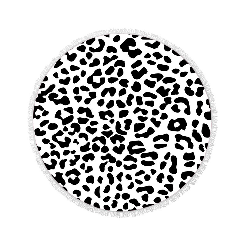 Flamingo microfibra de playa redonda Toalla de baño poliéster algodón impresión Toalla de playa absorbente Toalla de baño lote