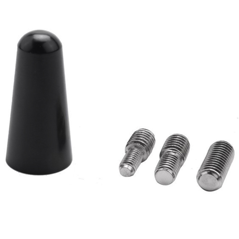 Cross-Border Hot-Selling Car Modification Aluminum Alloy Radio Short Antenna 3cm Universal Threaded Decoration