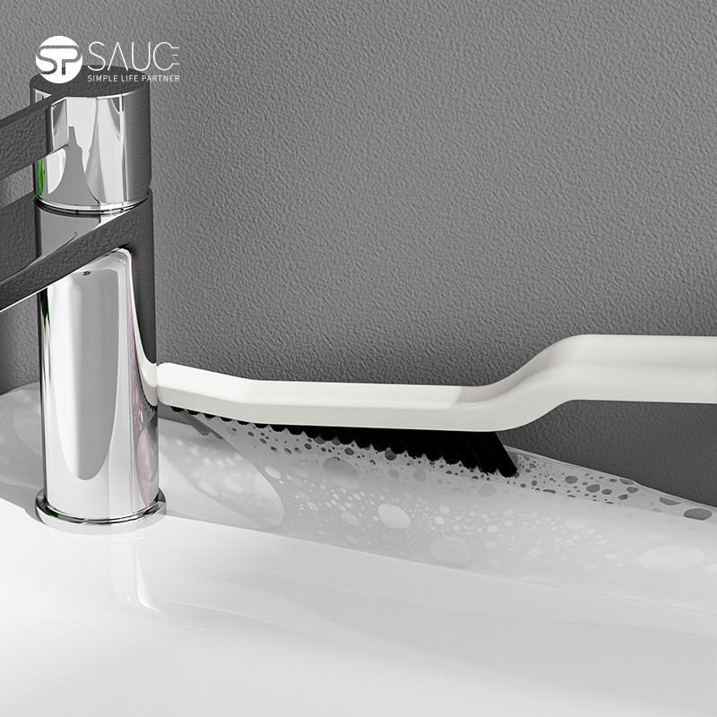 Multifunctional dead angle strip gap brush bathroom bathroom kitchen cleaning artifact bristles brush window seam groove