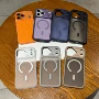 苹果防摔iphone17promax橙色手机壳