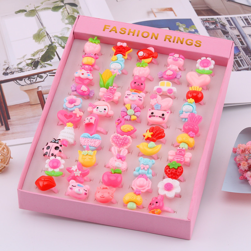 Cartoon solid color 50 piece box