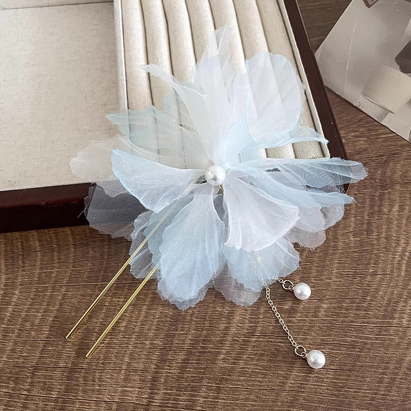 Temperamento en forma de U pinzas de pelo japonesas y coreanas 2025 nuevo simple pinzas de cabello de cabeza de cabeza de bola de cabeza de cabello de cabello