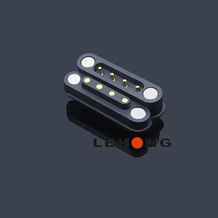 LH-CX4P-2.54 Male and Female Magnetic Connector/round Button/connector Charging Cable/magnetic Suction CuP
