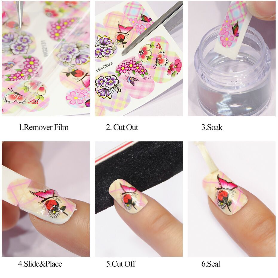 Water sticker usage