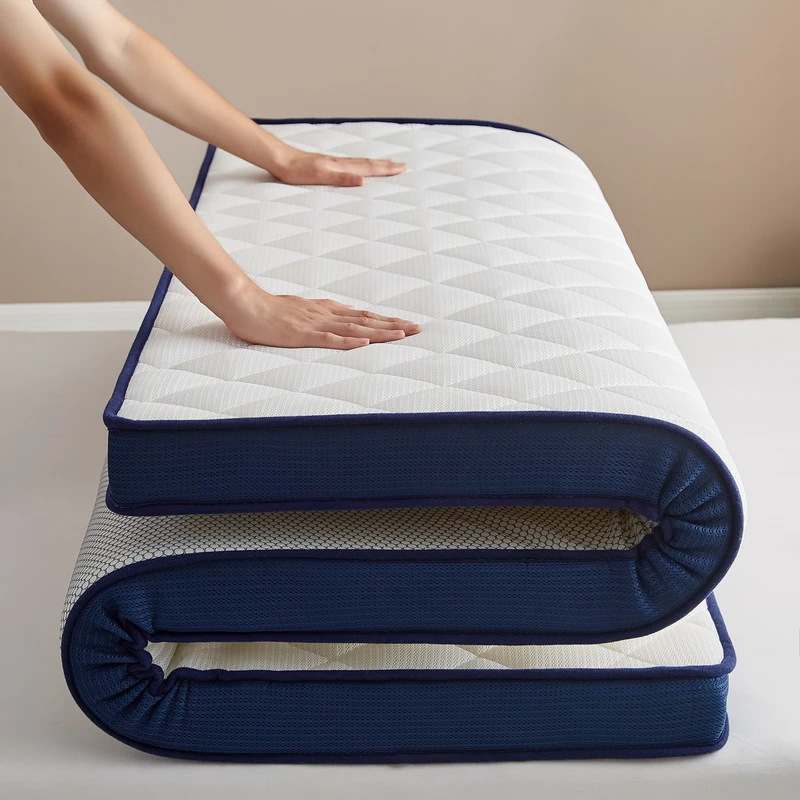 Knitted Latex High-Density Anti-Pressure Cotton Mattress Household Thickeneded Tatami Sponge Mattress Mattress 0.9 Student Dormitory Knitted Latex High-Density Anti-Pressure Cotton Mattress Household Thickeneded Tatami Sponge Mattress Mattress 0.9 Student Dormitory