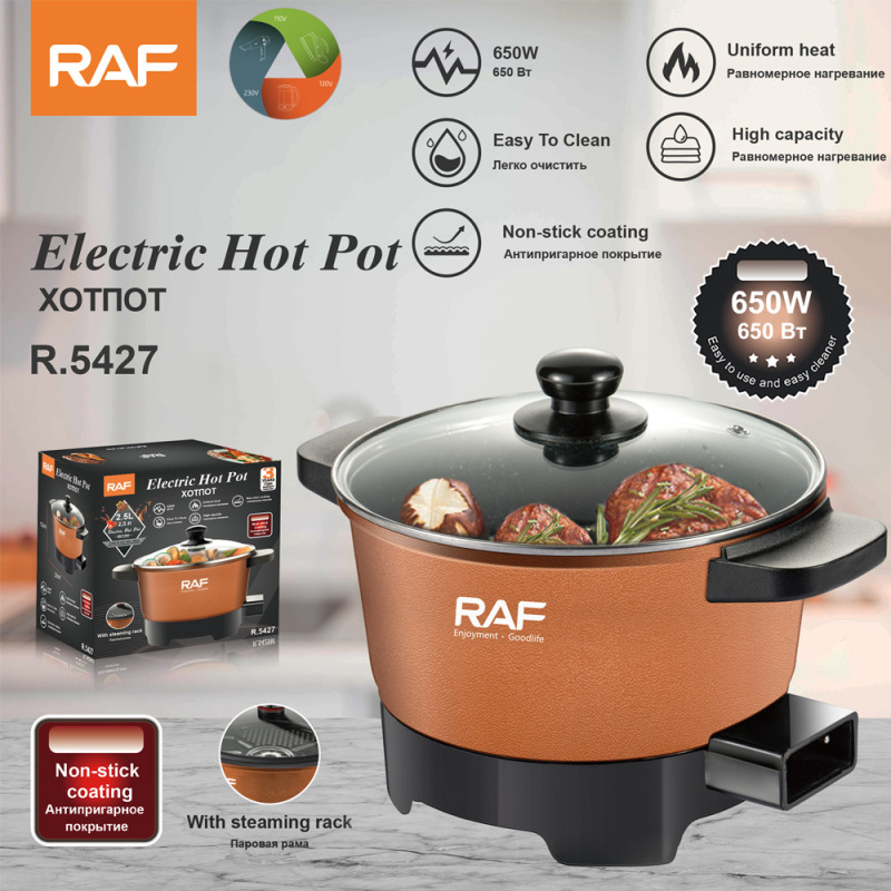 RAFヨーロッパ規格小型シンプルなミニ湯たんぽシングル電気カップ一体式カップラーメン鍋家庭用電気鍋|undefined