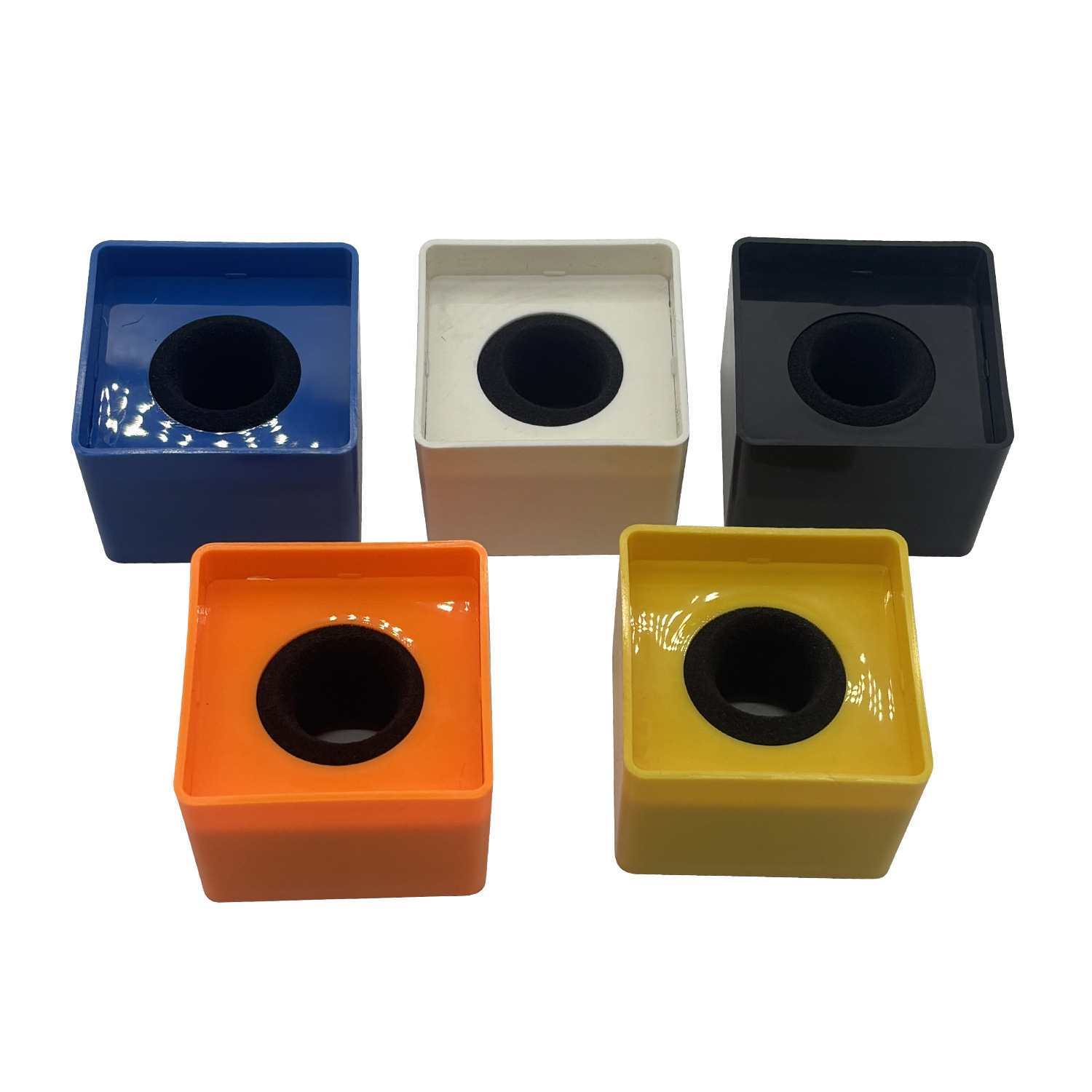 Factory Direct Sales Abs Microphone Table Logo Tv Station Conference Interview Table Logo Set Microphone Table Logo Can Be Used as Logo