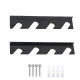 Cross-border explosion wall-mounted garage garden tool storage shovel rake solid steel can withstand 100 pounds