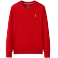 908 Upgraded Pure Cotton Regular Fit - Bright Red