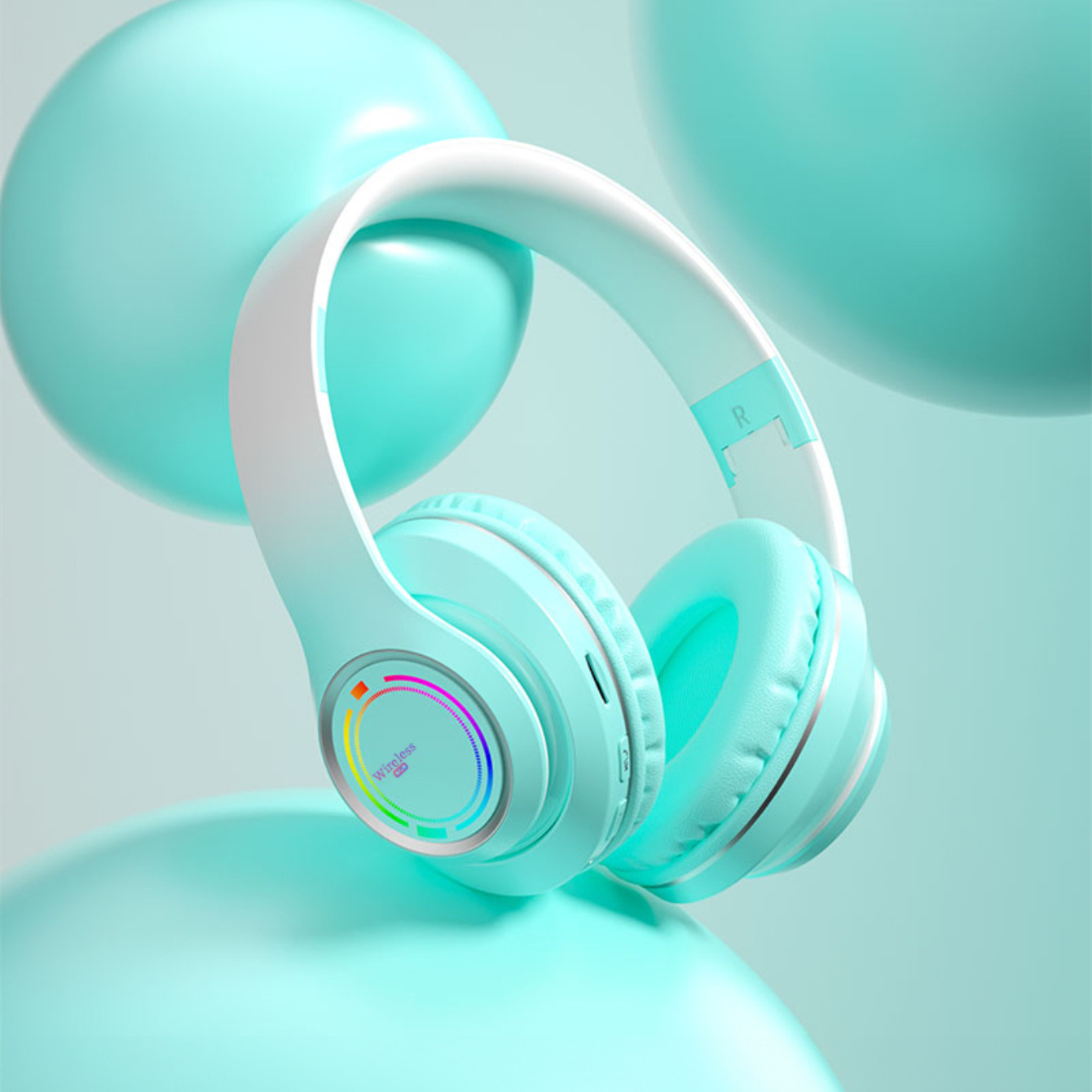 Transfronterizo V3 nuevo auriculares deportivos LED luminoso auriculares Bluetooth inalámbricos auriculares de juegos al por mayor