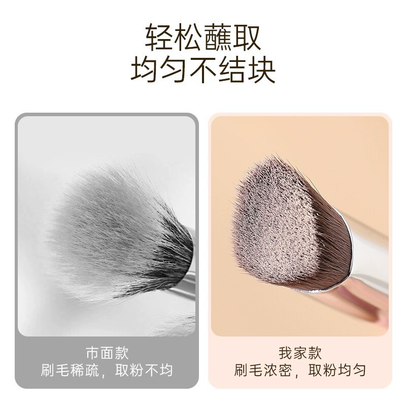新しい斜めの三角アイロンはハイライトで顔の中を明るくします。涙の溝は跡がなくて、粉を食べません。|undefined