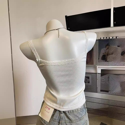 Lace Pure Desire Strappy Backless Top for Women White Nipple Revealing Top Lace Pure Desire Butterfly Bow Fitted Summer Small Strappy