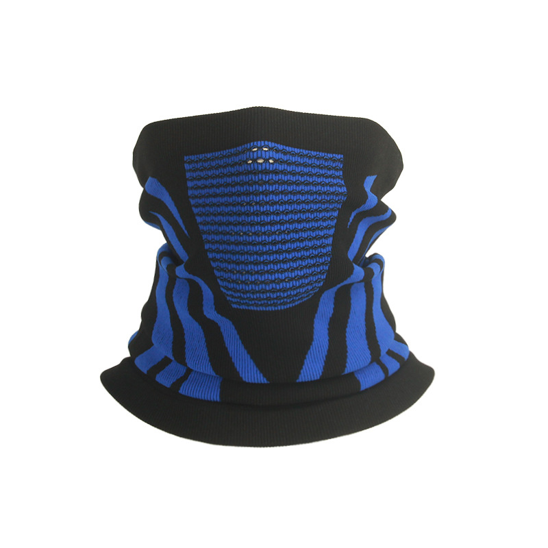 Nuevo cuello deportivo cuatro estaciones máscara de esquí transpirable al aire libre medio cara protección solar a prueba de frío a prueba de viento ciclismo calentamiento围兜