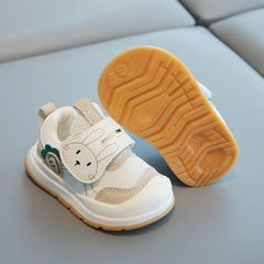 春秋步鞋婴幼儿新款鞋子宝宝软底防滑男女运动鞋机能女童透气网面