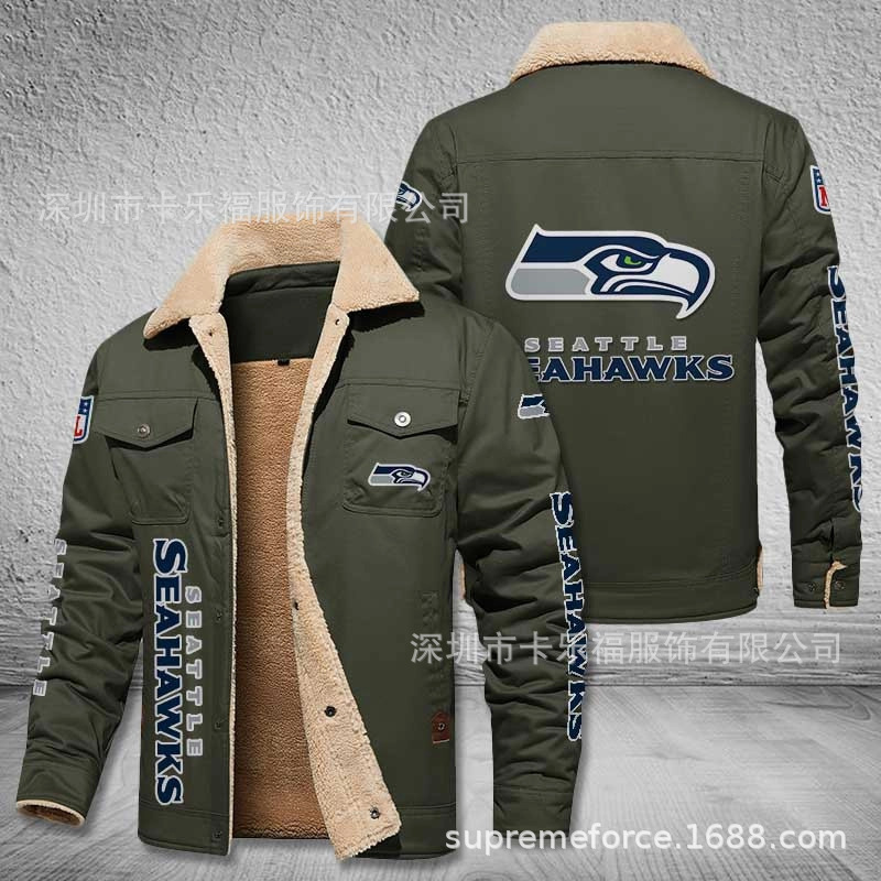 색상 SEAHAWKS 밀리터리 그린