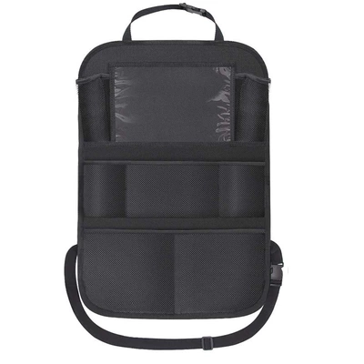Car seat back storage bag Chair back anti-kick pad