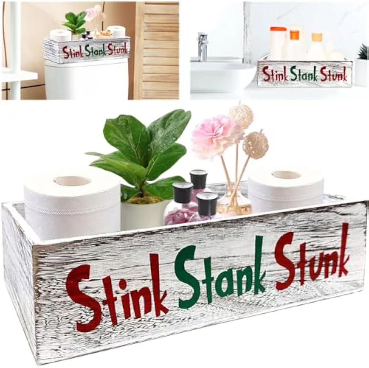10 Quantity Wood Material Simple Style Letter Wood Storage Box