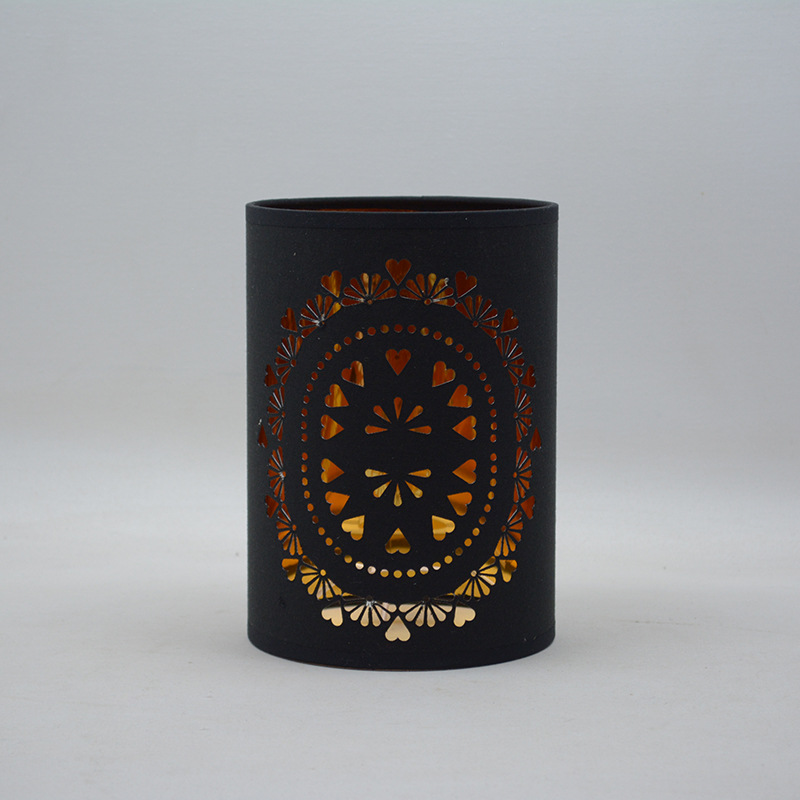[Xianfan] nueva lámpara de mesa redonda lámpara de pared sombra retro hueco grande flor romana dormitorio sala de estar Decoración