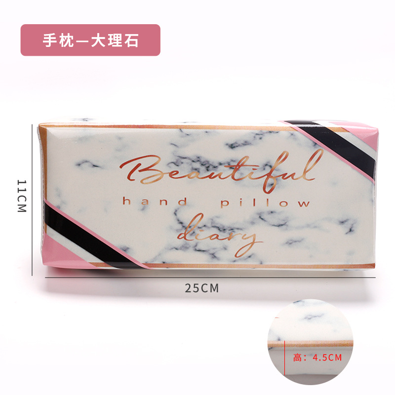 Almohada de mano - mármol