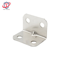 Thickened cold-rolled steel four-hole angle iron 90-degree laminate support L-shaped right-angle corner code table and chair legs furniture connectors wholesale