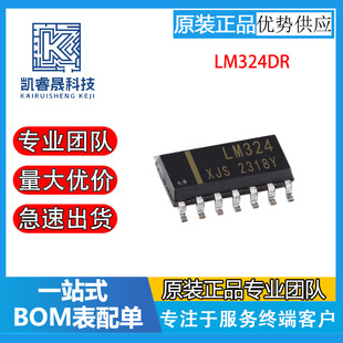 Lot De 20 Circuits Intégrés LM324DR SOP-14 TI Originaux - Neufs Sous Bande