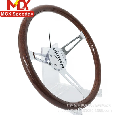 universal concave electroplated bracket with — Steering wheel