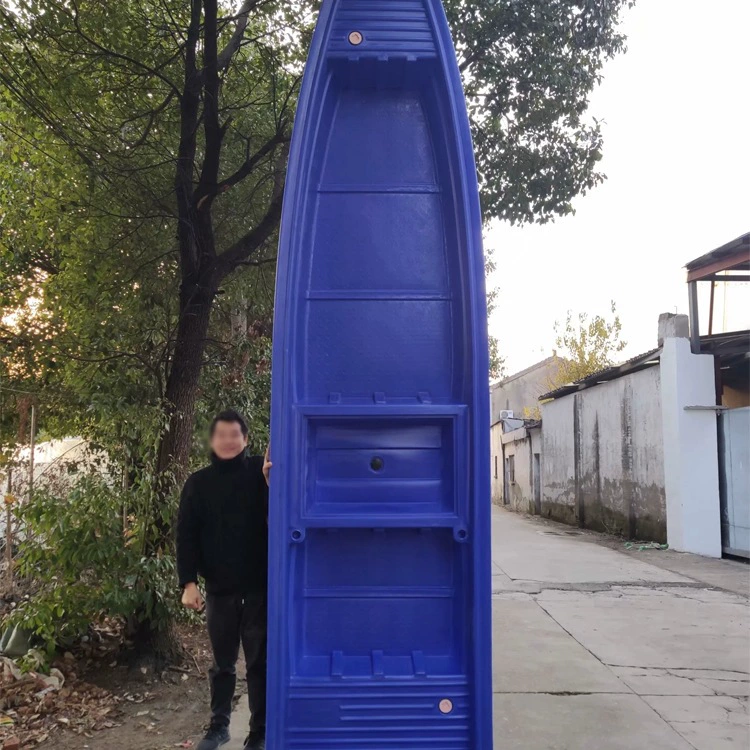 Пластиковая лодка для рыбалки двухслойная, утолщенная PE, говяжья сухожилия, рыбалка на реке